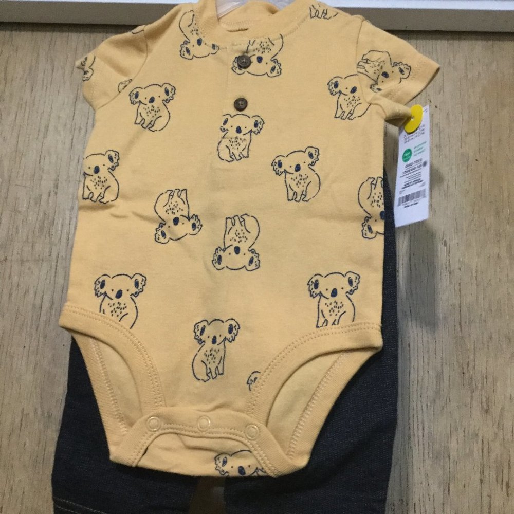 3 Carter's baby boy outfits all 0 to 3 months all new with tags